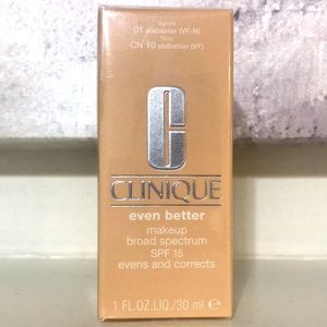 NWT Clinique Even Better CN 10 Alabaster